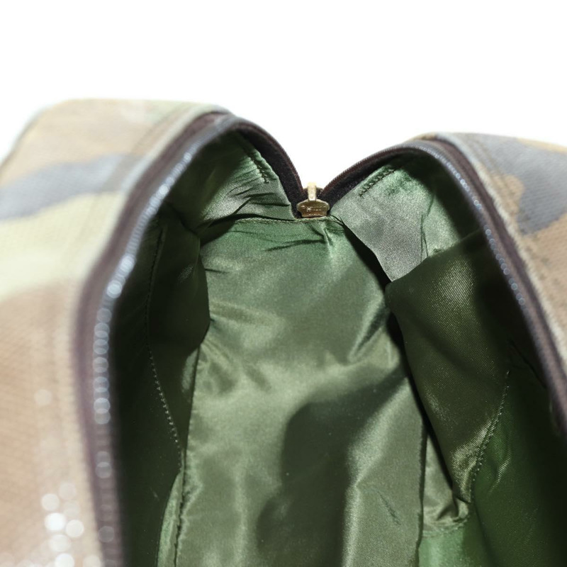 【日本直送】Christian Dior 雙馬鞍迷彩包，皮革材質，綠色金色，正品，貨號 172789SAV-18