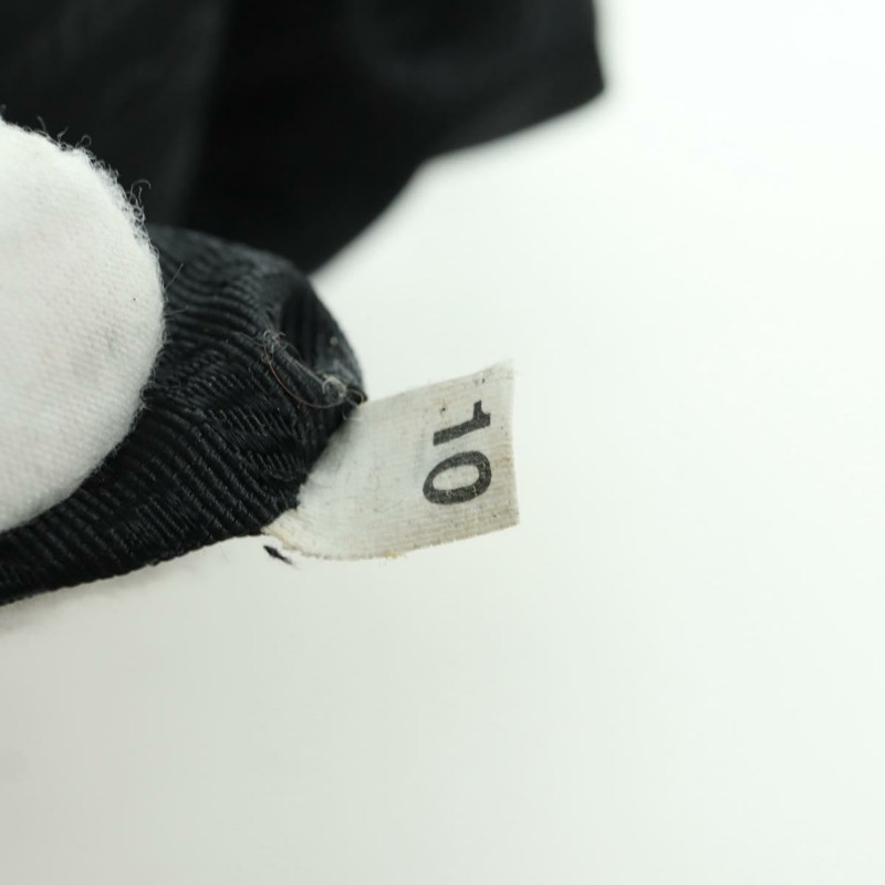 【日本直送】PRADA 絎縫單肩包 尼龍 黑色 銀色 正品 172951V-22