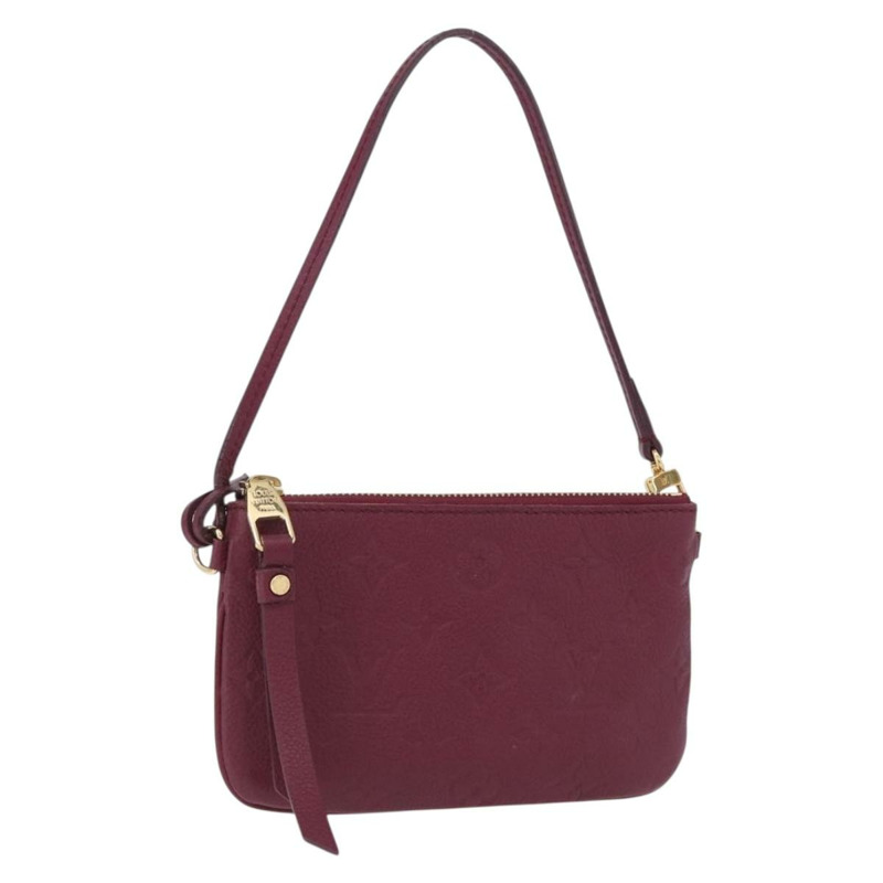 【日本直送】路易威登 Monogram Empreinte Citadine 小號手袋酒紅色 LV 正品 173012V-0