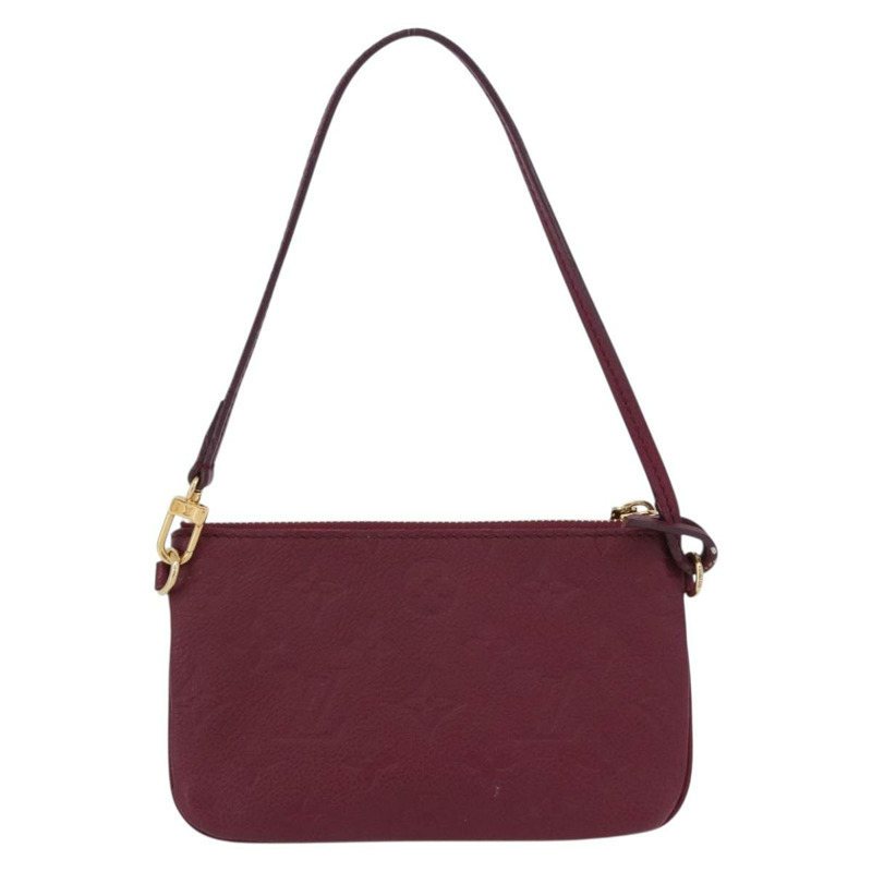 【日本直送】路易威登 Monogram Empreinte Citadine 小號手袋酒紅色 LV 正品 173012V-2