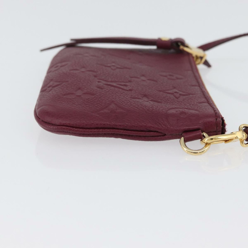 【日本直送】路易威登 Monogram Empreinte Citadine 小號手袋酒紅色 LV 正品 173012V-3
