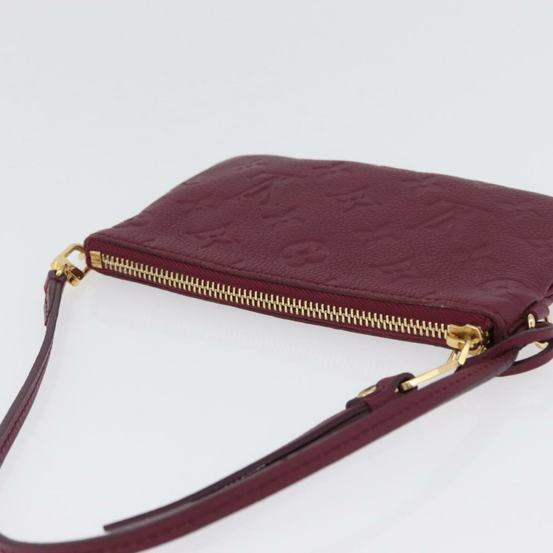 【日本直送】路易威登 Monogram Empreinte Citadine 小號手袋酒紅色 LV 正品 173012V-5