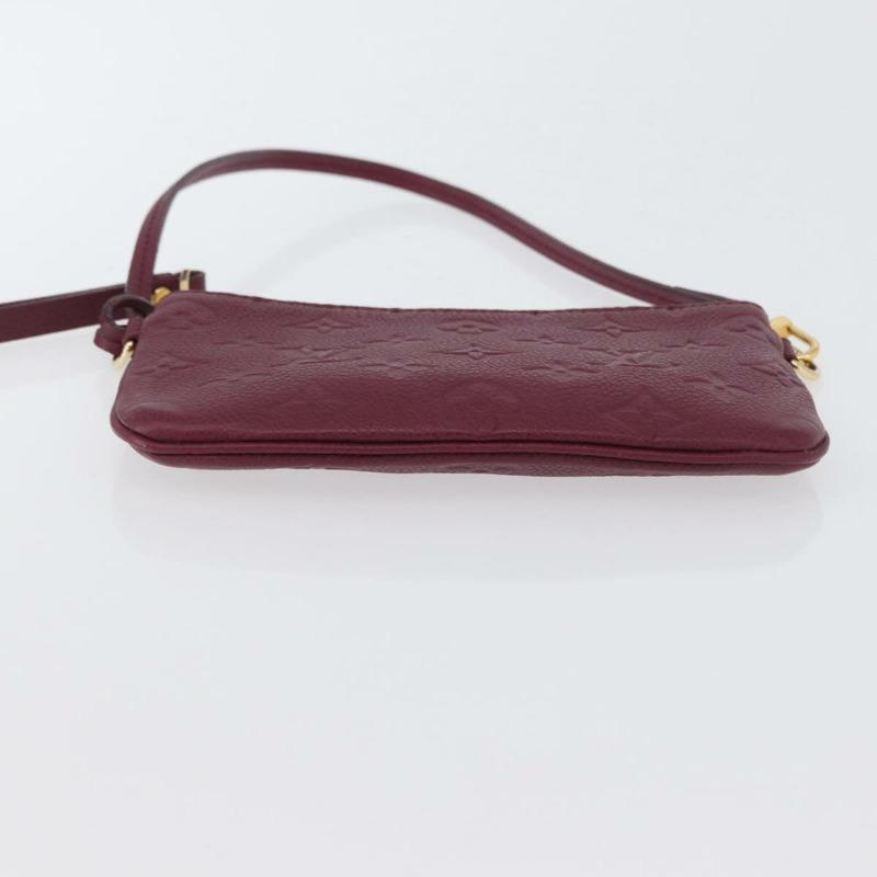 【日本直送】路易威登 Monogram Empreinte Citadine 小號手袋酒紅色 LV 正品 173012V-8