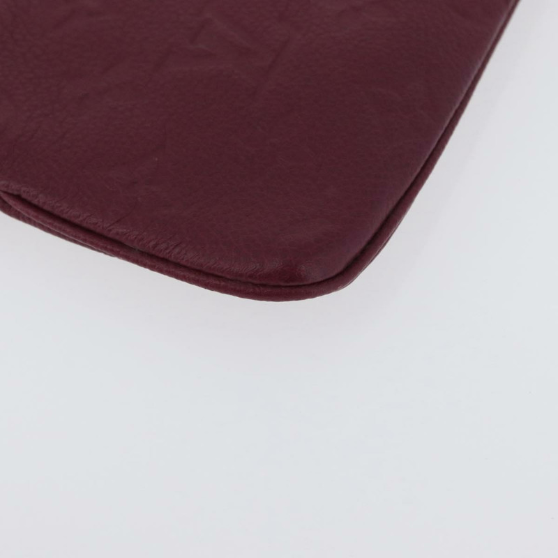【日本直送】路易威登 Monogram Empreinte Citadine 小號手袋酒紅色 LV 正品 173012V-9