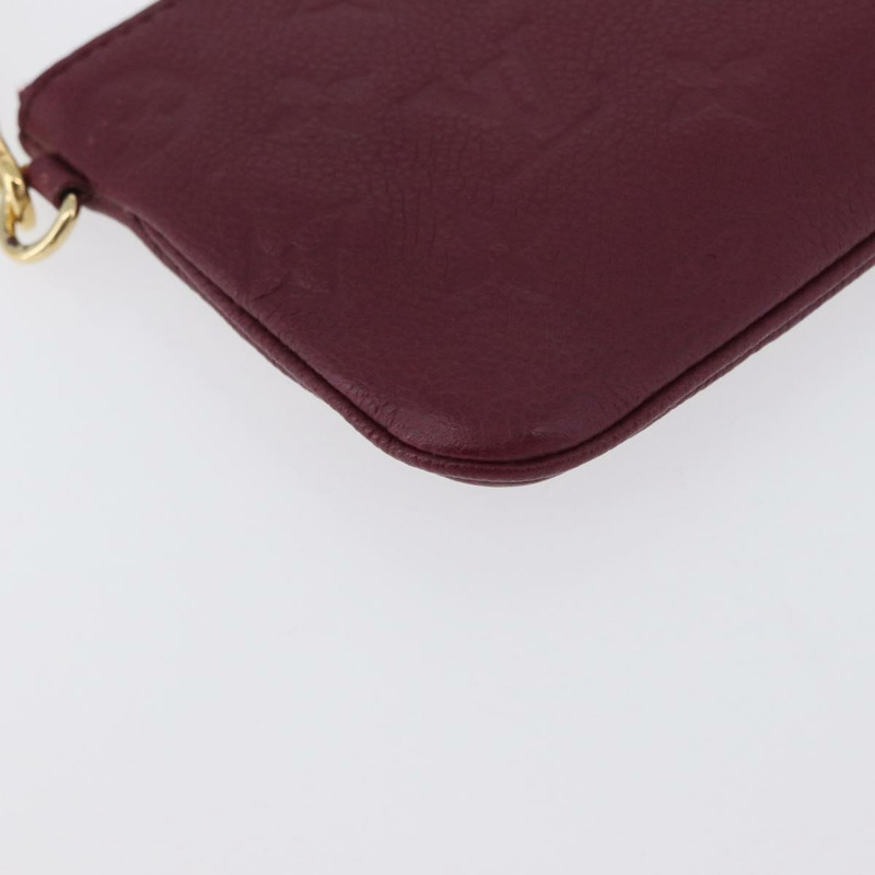 【日本直送】路易威登 Monogram Empreinte Citadine 小號手袋酒紅色 LV 正品 173012V-11