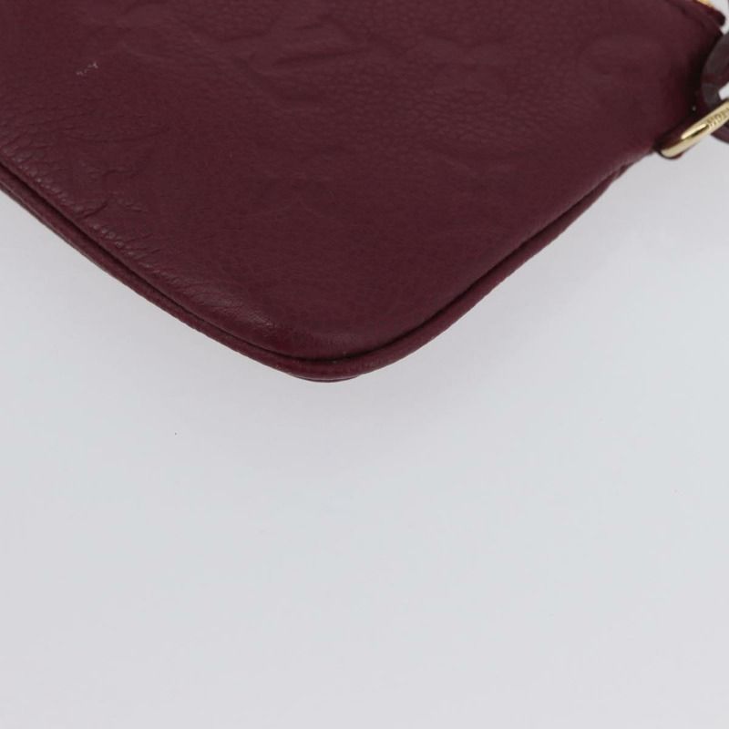 【日本直送】路易威登 Monogram Empreinte Citadine 小號手袋酒紅色 LV 正品 173012V-12