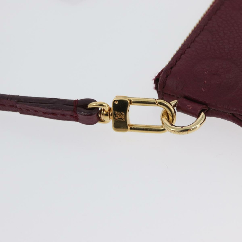【日本直送】路易威登 Monogram Empreinte Citadine 小號手袋酒紅色 LV 正品 173012V-13