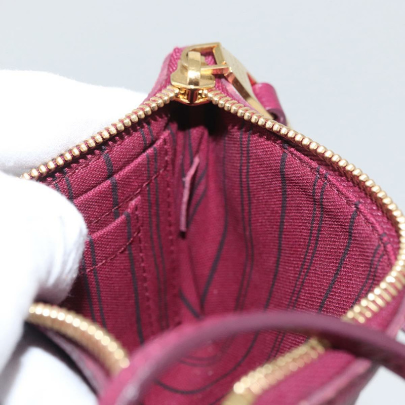 【日本直送】路易威登 Monogram Empreinte Citadine 小號手袋酒紅色 LV 正品 173012V-17