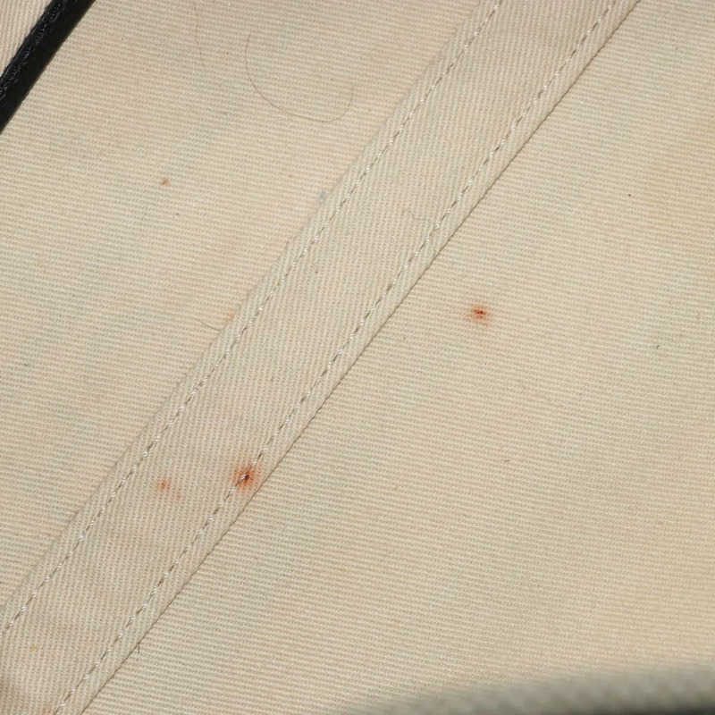 【日本直送】香奈兒中央車站波士頓包 PVC 皮革 黑色 米色 CC 標誌 正品 171456A-18