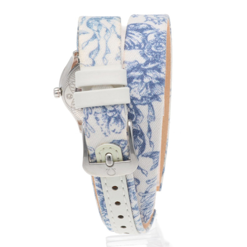 歐米茄碟飛系列迷你珍寶腕錶，不鏽鋼材質，型號42817266004001，石英機芯，女士款，二手，茹伊印花-5