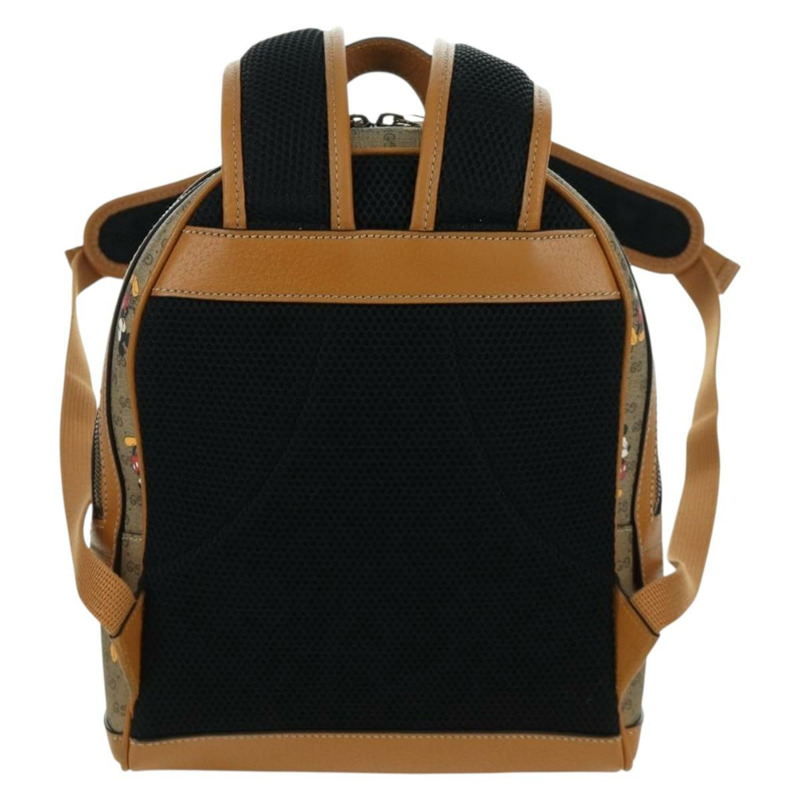 【日本直送】GUCCI Micro GG Supreme Disney 雙肩包 PVC 米色 金色 552884 正品 171451SAM-2