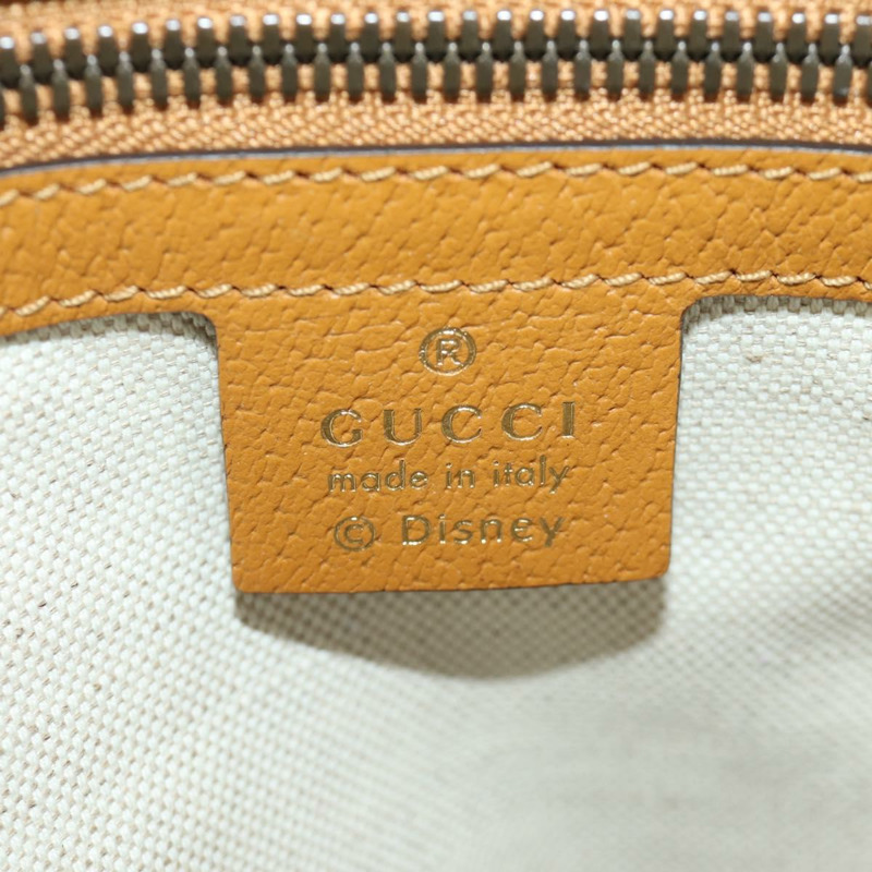 【日本直送】GUCCI Micro GG Supreme Disney 雙肩包 PVC 米色 金色 552884 正品 171451SAM-17