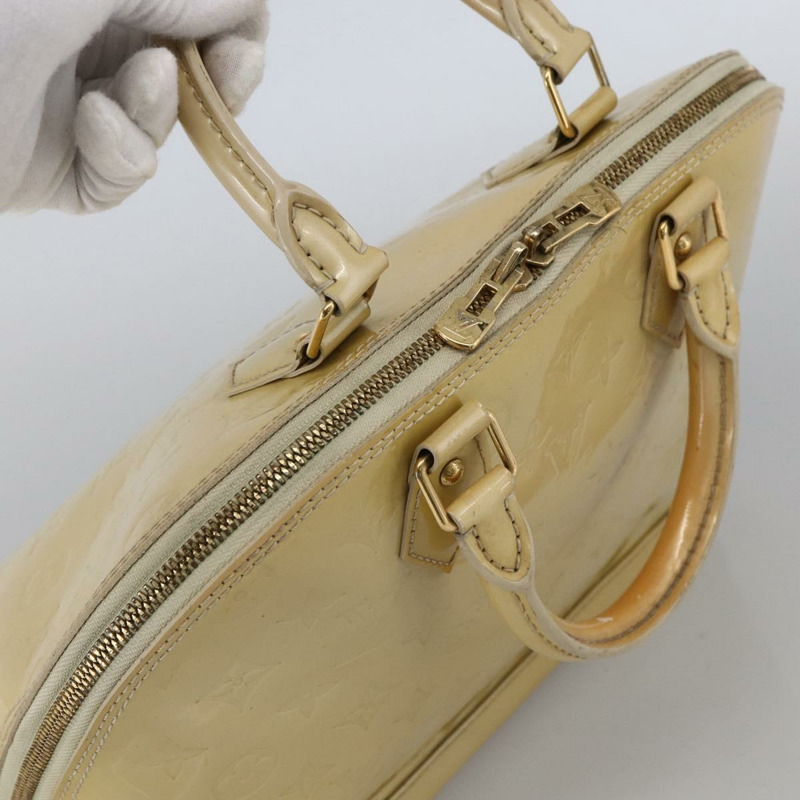 【日本直送】路易威登 Monogram Vernis Alma PM 手提包 Broncorail M91445 LV Auth LNZ034-5