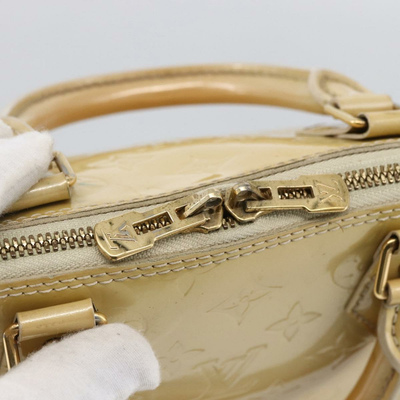 【日本直送】路易威登 Monogram Vernis Alma PM 手提包 Broncorail M91445 LV Auth LNZ034-13