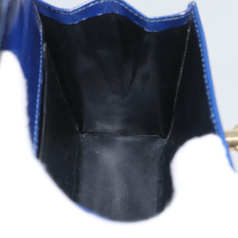 【日本直送】CELINE 手提包 皮革 兩用 藍色 金色 正品 LNZ339V-19