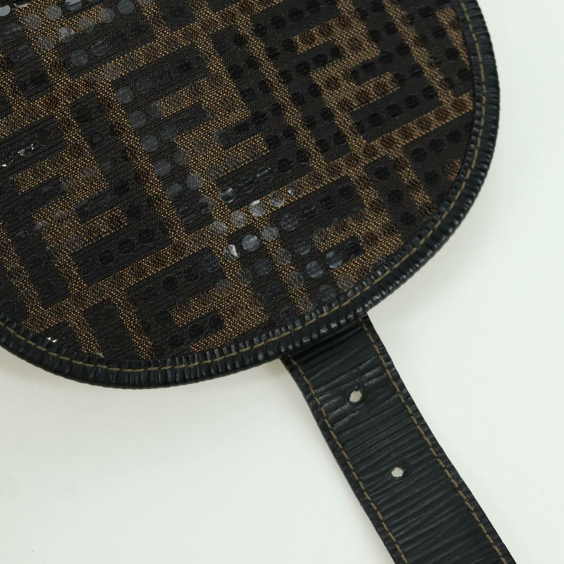 【日本直送】FENDI Zucca帆布雙肩包 棕色 金色 黑色 正品 168310SAV-22