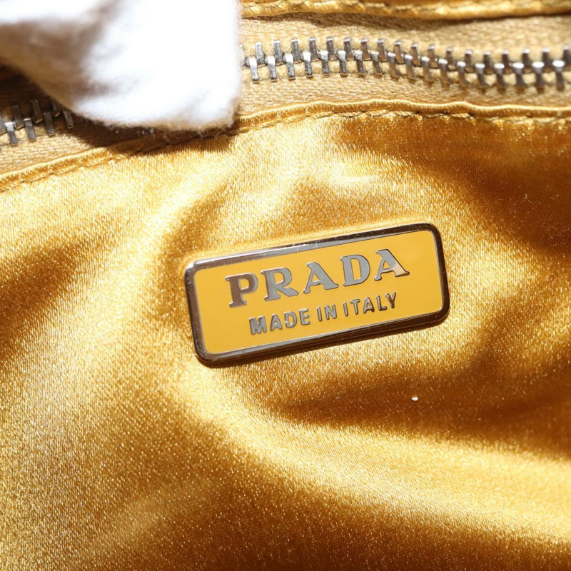 【日本直送】PRADA 金色皮革肩背包 正品 171507V-16