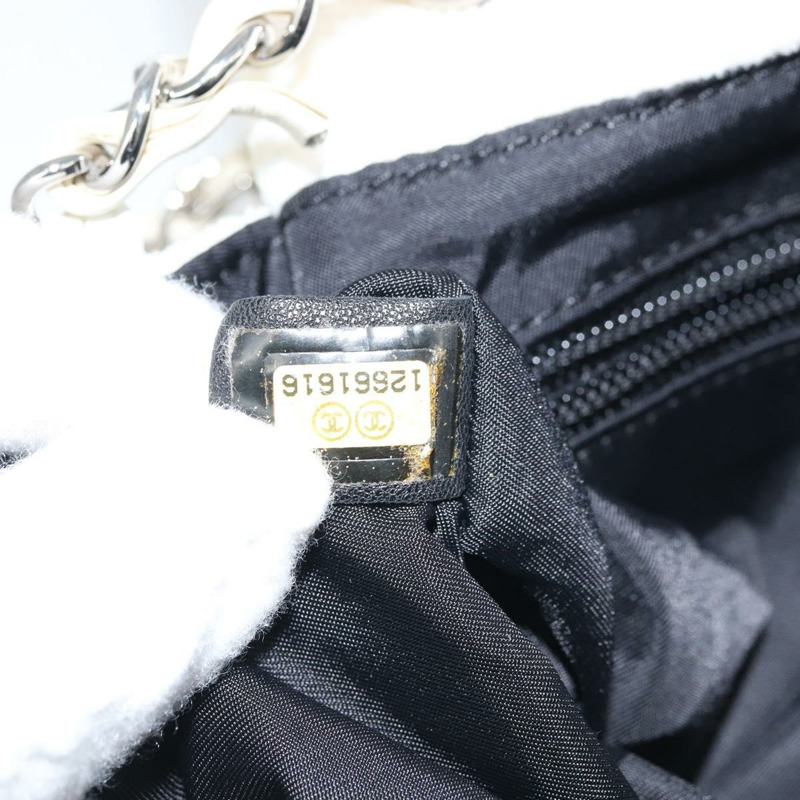 【日本直送】香奈兒鏈單背包 白色 銀色 CC 標誌 Auth 171518A-22