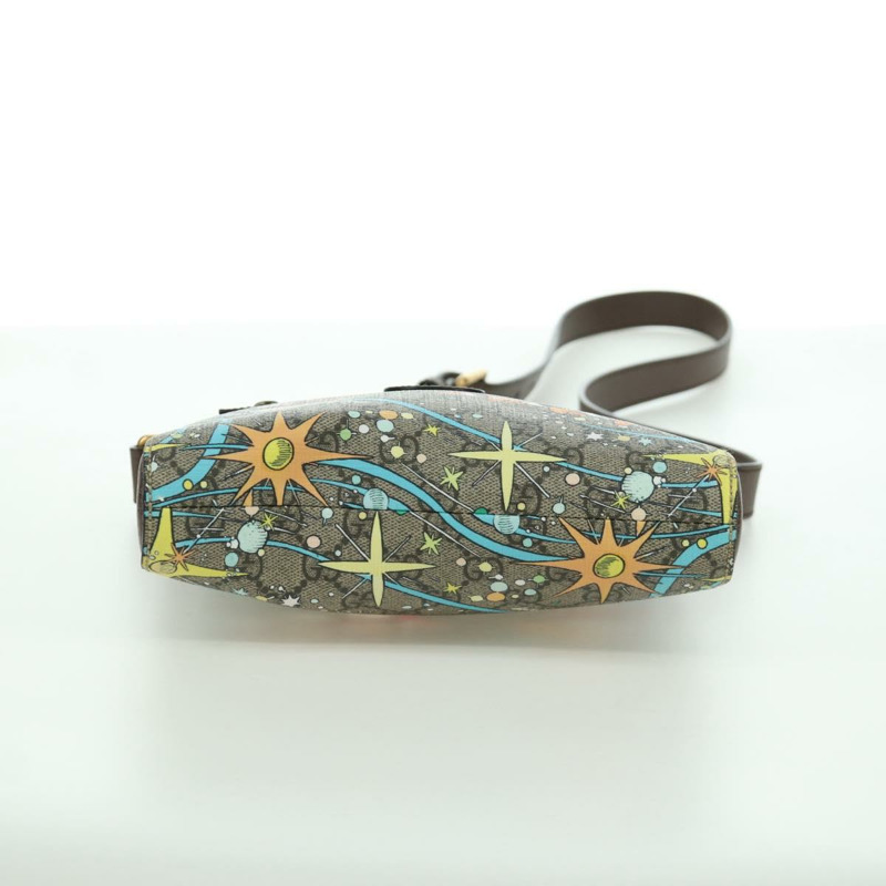 【日本直送】GUCCI GG Supreme 單肩包 PVC 米色 金色 645054 正品 166229SAM-8