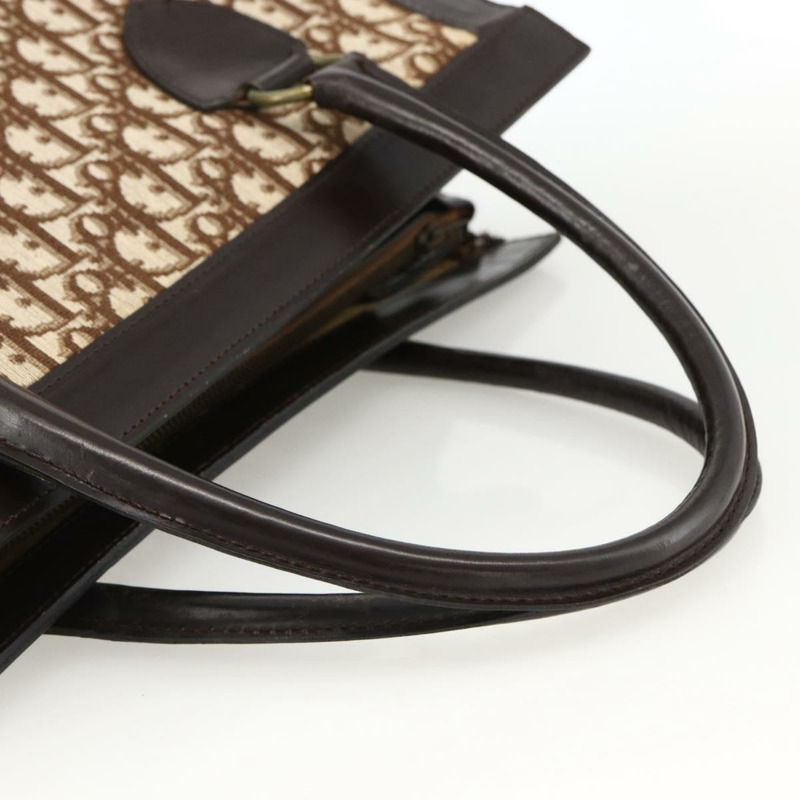 【日本直送】Christian Dior Trotter帆布手提包 米棕色 正品 bs33571-6