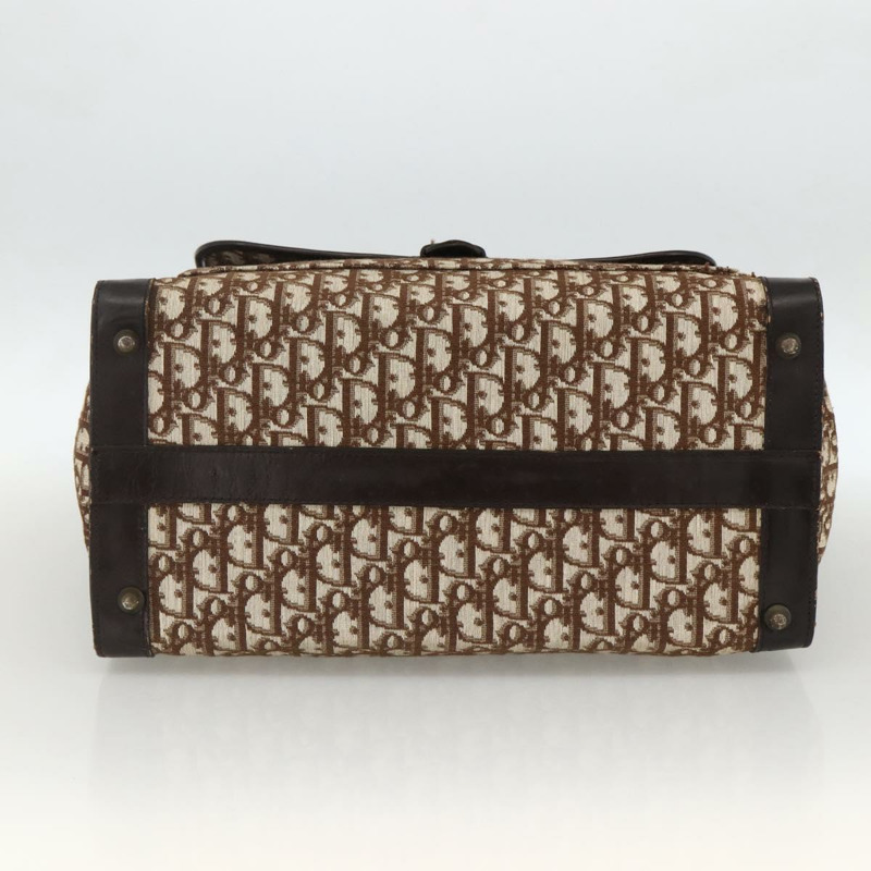 【日本直送】Christian Dior Trotter帆布手提包 米棕色 正品 bs33571-8