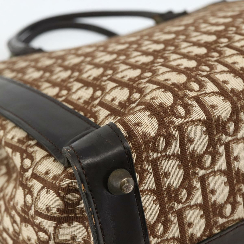 【日本直送】Christian Dior Trotter帆布手提包 米棕色 正品 bs33571-12