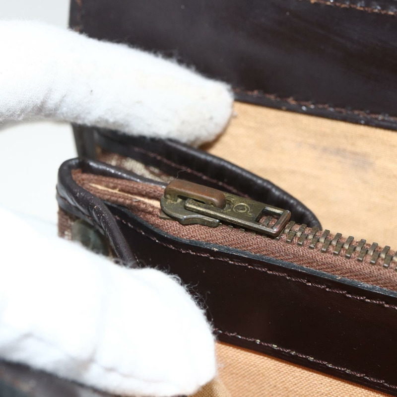 【日本直送】Christian Dior Trotter帆布手提包 米棕色 正品 bs33571-16