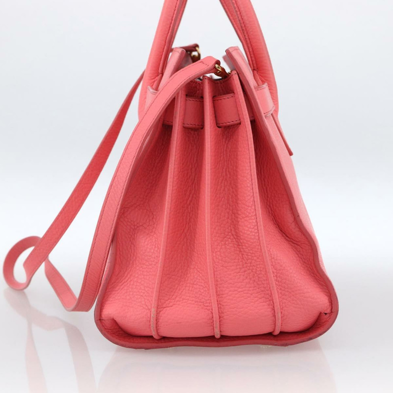 【日本直送】SAINT LAURENT Sac De Jules 小號皮革雙肩包 粉金配色 324823 正品 ka2795A-3