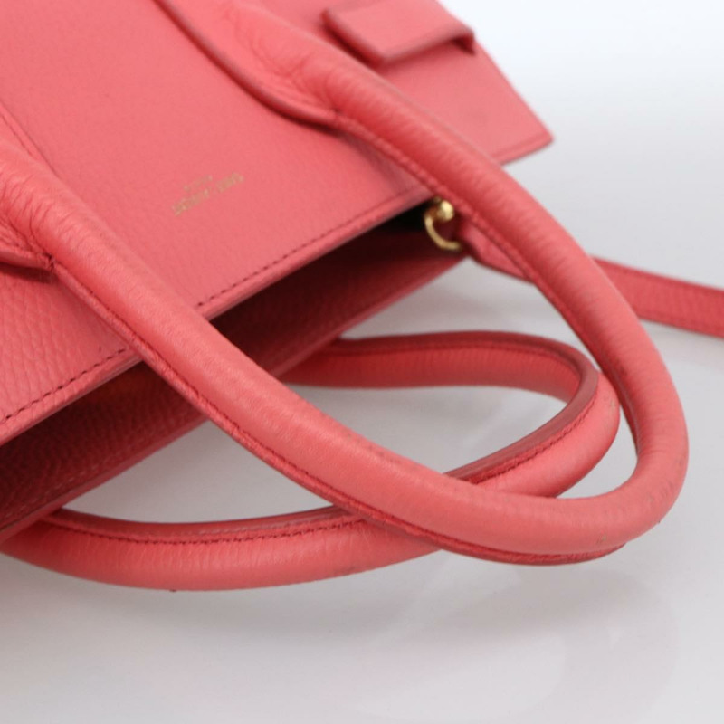 【日本直送】SAINT LAURENT Sac De Jules 小號皮革雙肩包 粉金配色 324823 正品 ka2795A-6