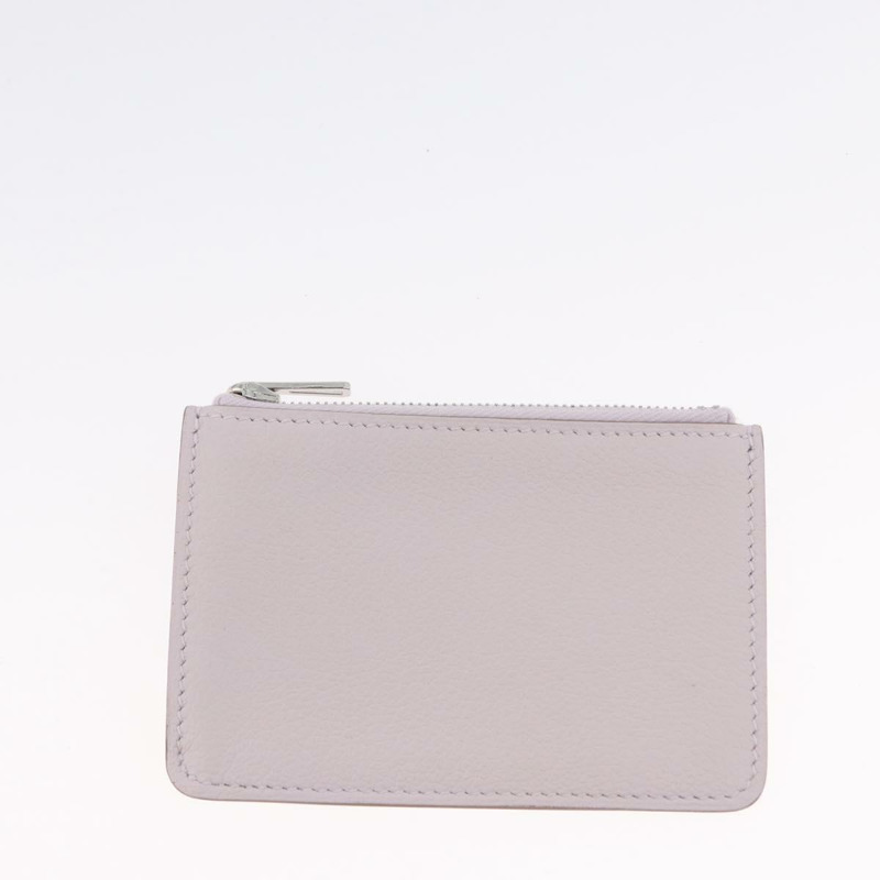 【日本直送】愛馬仕 Constance 超薄皮夾，粉紅銀色真皮，正品編號 172366SM-22