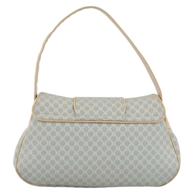 【日本直送】CELINE C Macadam 帆布單肩包 淺藍色 銀色 正品 LNZ508V-2