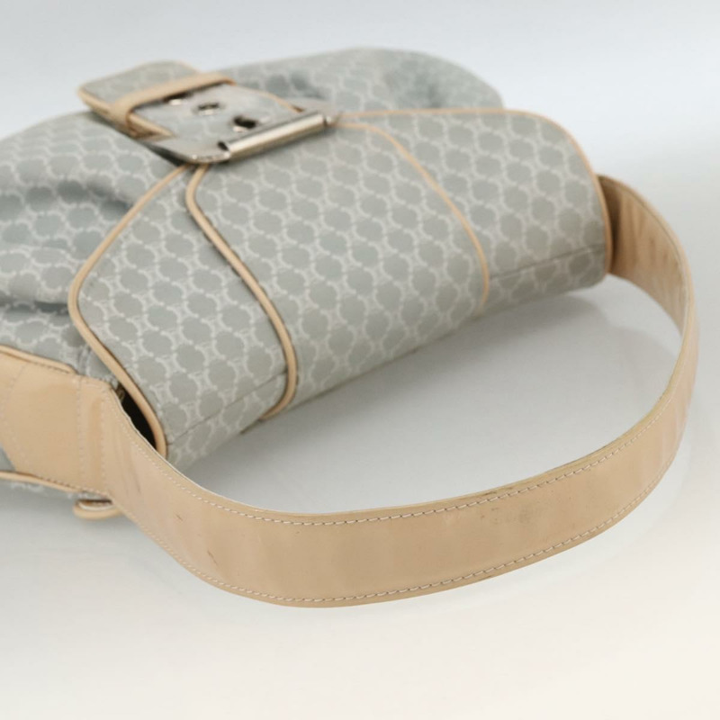 【日本直送】CELINE C Macadam 帆布單肩包 淺藍色 銀色 正品 LNZ508V-6