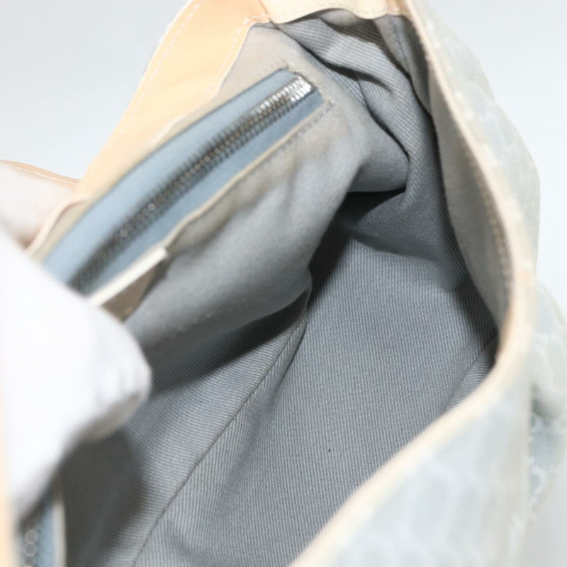 【日本直送】CELINE C Macadam 帆布單肩包 淺藍色 銀色 正品 LNZ508V-15