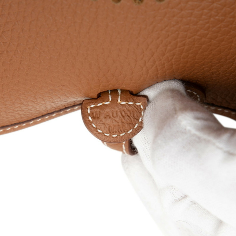 愛馬仕 (Hermes) Evelyne 16 TPM 棕色斜挎單肩包，配銀色五金配件和 Taurillon Clemence 皮革，女士款-5