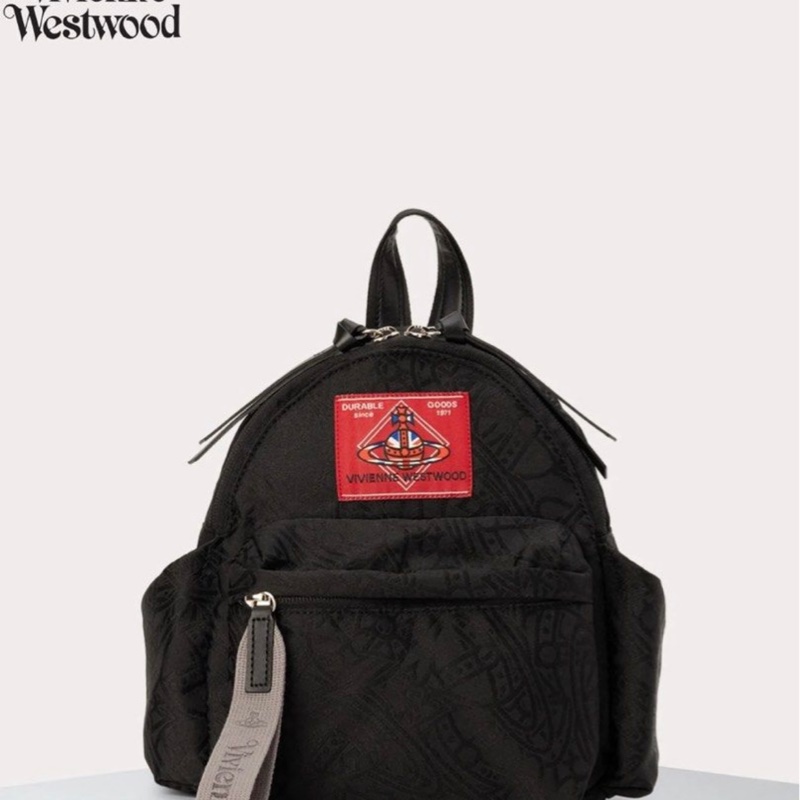 日本限定 vivienne westwood 日本製 牛革後背包 書包 托特包 日本限定書包 薇薇安-0