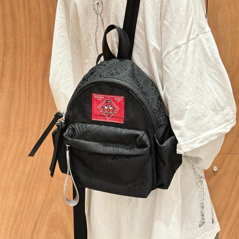 日本限定 vivienne westwood 日本製 牛革後背包 書包 托特包 日本限定書包 薇薇安-4