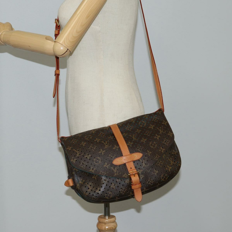 【日本直送】路易威登 Monogram Perfo Saumur 30 肩背包 M93998 LV 正品 BA1291SAV-34