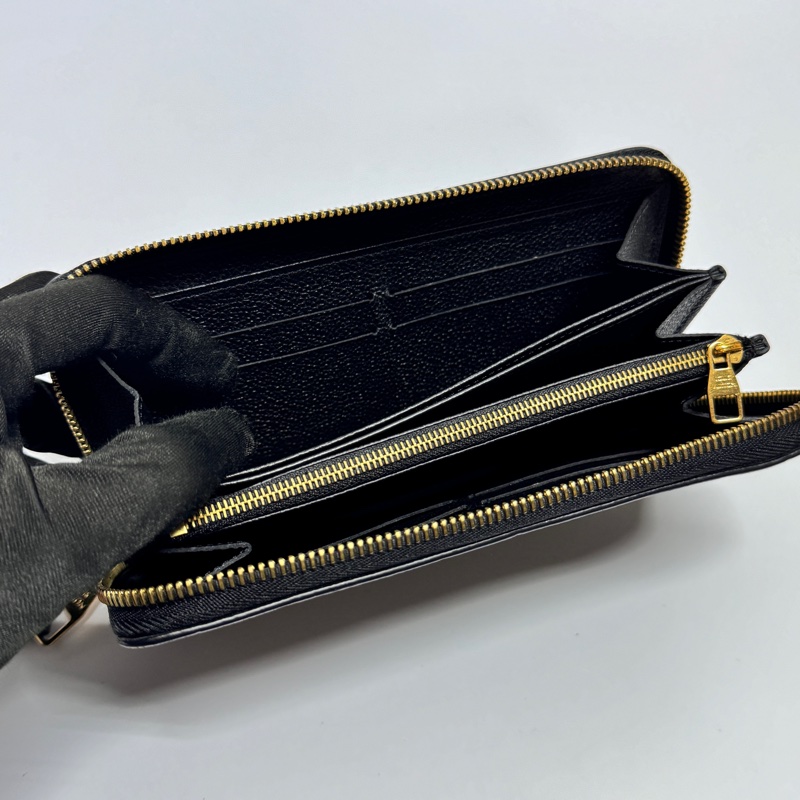 【超！級！新🎁】 LV M61864 黑老花 拉鍊長夾 （專櫃38,800）-7
