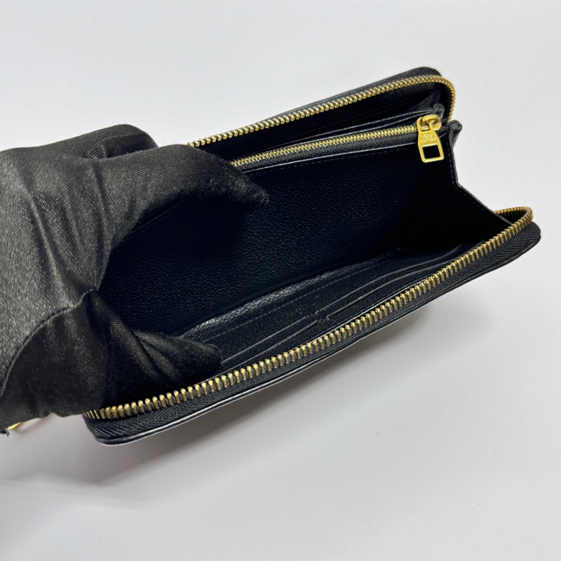 【超！級！新🎁】 LV M61864 黑老花 拉鍊長夾 （專櫃38,800）-10