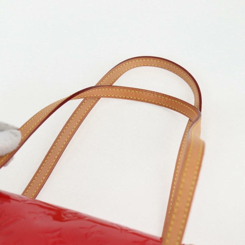 【日本直送】路易威登 Vernis Biscayne Bay PM 肩背包 紅色 M91291 LV Auth 119730V-13