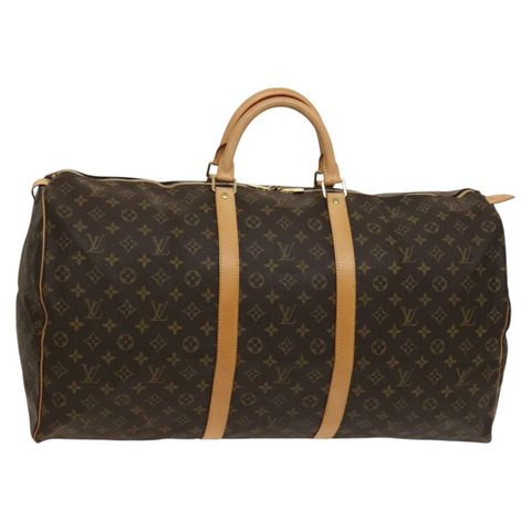 路易威登 Monogram Keepall Bandouliere 60 波士頓包 M41412 LV Auth 119895V