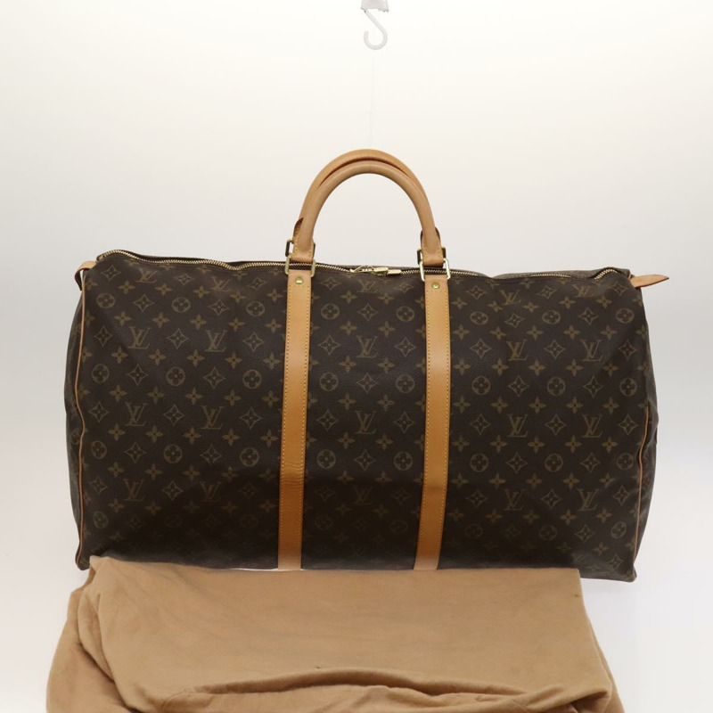 【日本直送】路易威登 Monogram Keepall Bandouliere 60 波士頓包 M41412 LV Auth 119895V-11