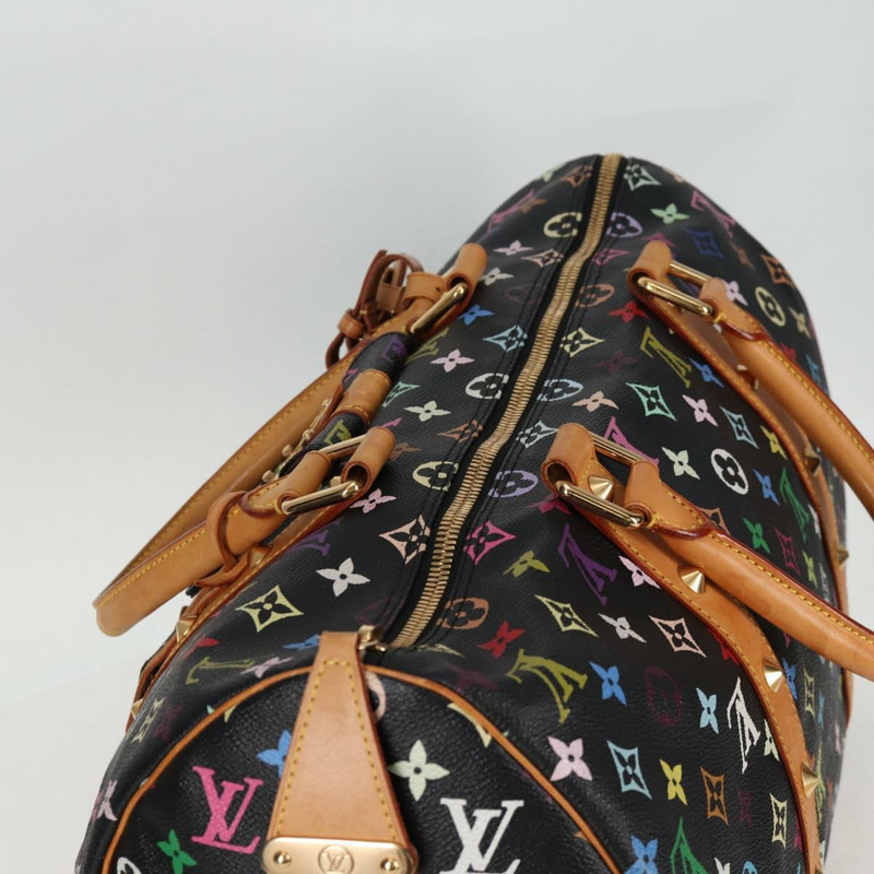 【日本直送】路易威登 Monogram Multicolor Keepall 45 旅行包 黑色 M92640 正品 117676SAV-5