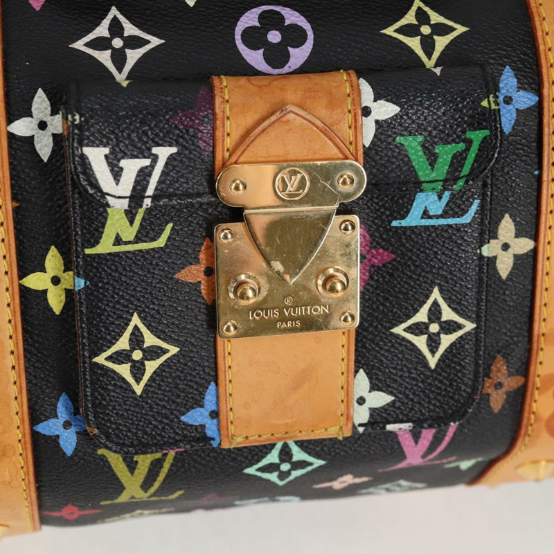 【日本直送】路易威登 Monogram Multicolor Keepall 45 旅行包 黑色 M92640 正品 117676SAV-20
