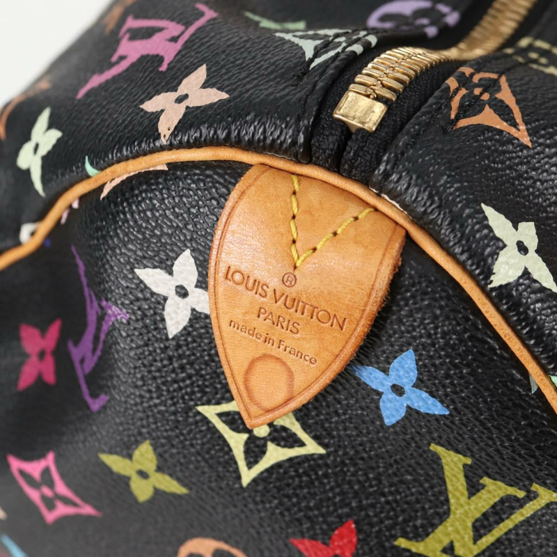 【日本直送】路易威登 Monogram Multicolor Keepall 45 旅行包 黑色 M92640 正品 117676SAV-26