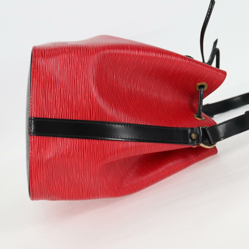 【日本直送】路易威登 Epi Petit Noe 雙色肩背包 黑紅 M44017 正品 122033V-3