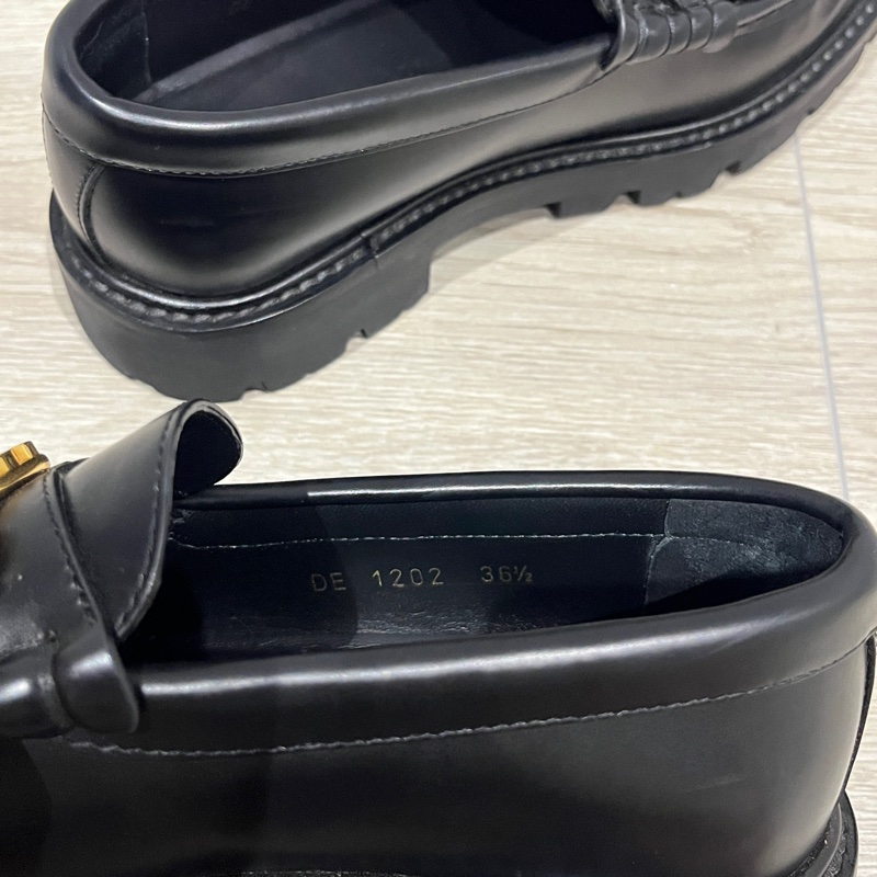 極新💫Celine 凱旋門厚底樂福鞋｜36.5-4