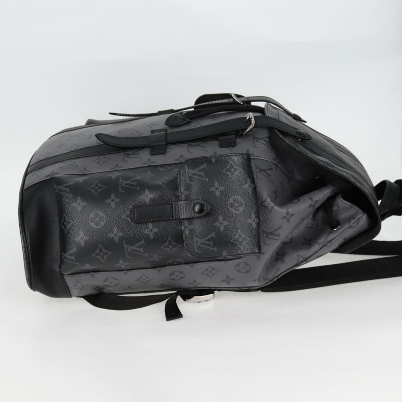 【日本直送】路易威登 Monogram Eclipse Christopher PM 雙肩包 M46331 LV Auth ar13619SM-3