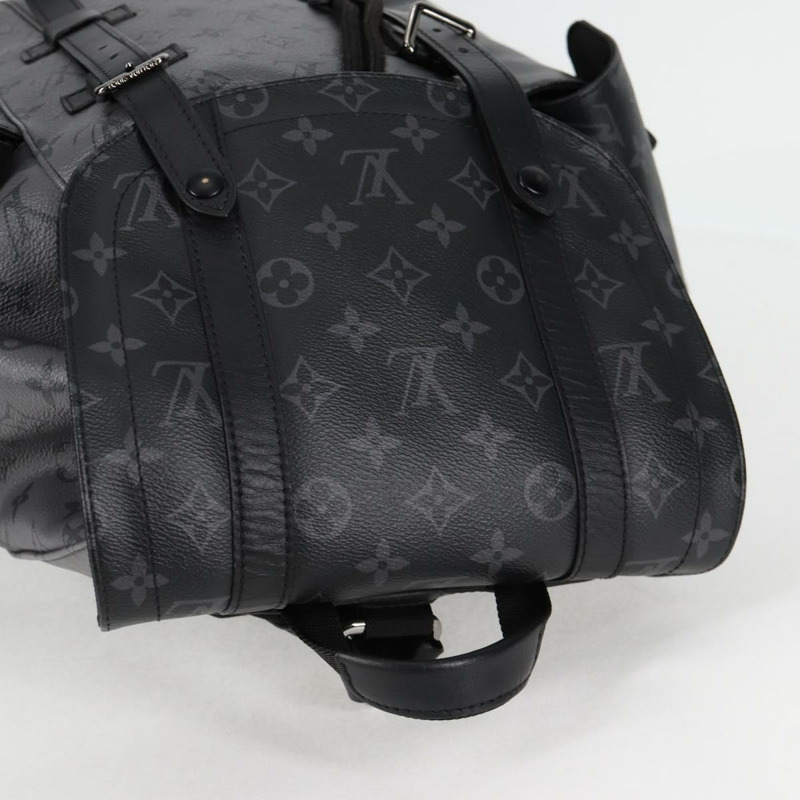 【日本直送】路易威登 Monogram Eclipse Christopher PM 雙肩包 M46331 LV Auth ar13619SM-5