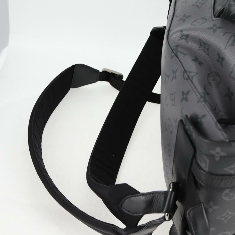 【日本直送】路易威登 Monogram Eclipse Christopher PM 雙肩包 M46331 LV Auth ar13619SM-14